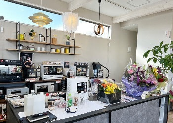 茨城県ひたちなか市ウチダデンキ　新店舗の内観の写真です